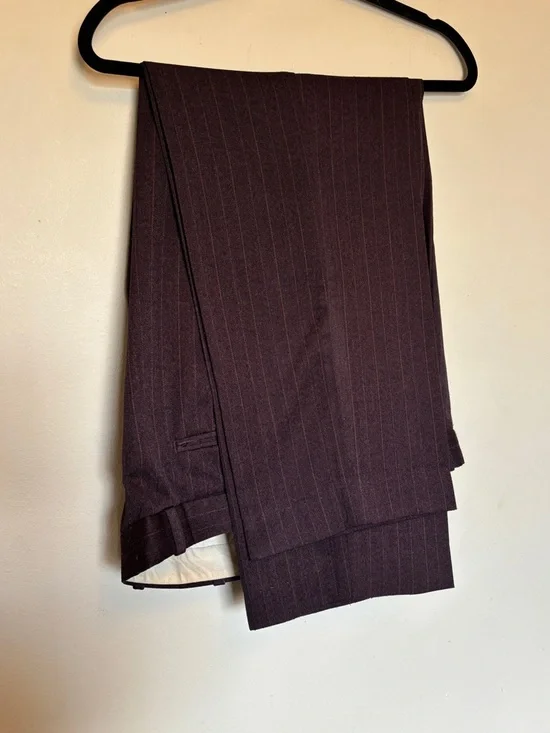 Vintage Dino Divinci Men's Suit Sz 44L Double Breasted One Blazer Classic Preppy - Picture 9 of 14